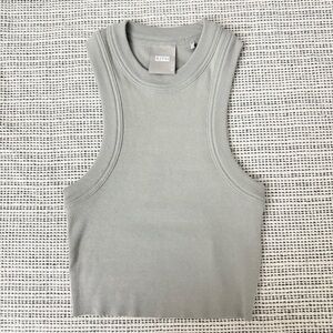 Kith Women's Ribbed Tank in Light Sage Gray